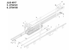 2754141 Przewód hydrauliczny teleskopu JLG 4017
